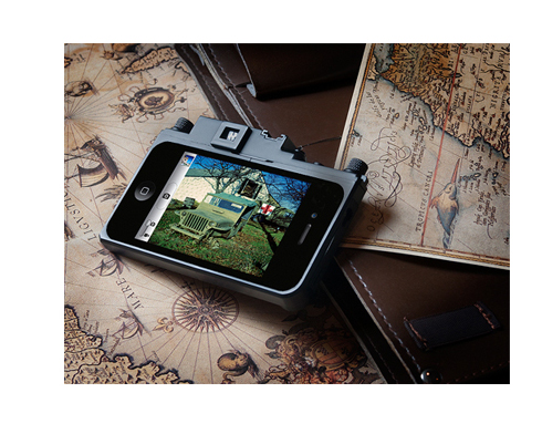 Gizmon iCA bộ vỏ máy ảnh dành cho Iphone 4/ 4s